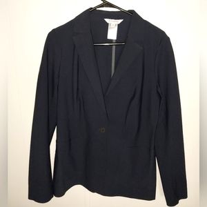 Blue black blazer